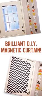D I Y Magnetic Curtain Diy Curtains