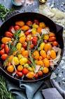 tomatoes roasted with rosemary and lemon