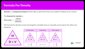 formula for density gcse maths