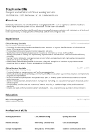 Be specific in your examples and quantify your achievements. Nursing Resume Example Guide 2020 Jofibo