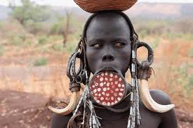get to know the lip plating mursi tribe