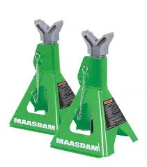 3 ton car jack stands in green 12 to 17