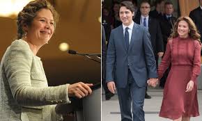 Justin trudeau, with his youngest son, hadrien trudeau who always seems to be airborne. Sophie Gregoire Trudeau Shares Her Struggle With Bulimia Daily Mail Online