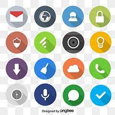 flat icons png images 150000 vector