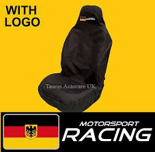 German Racing Logo Car Seat Cover