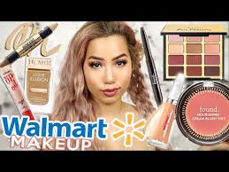 full face of walmart makeup brands