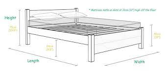 Queen Size Bed Frame Diy Bed Sizes