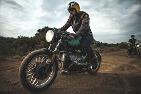 sungles riding cafe racer motorcycle