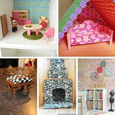 make dollhouse furniture out of