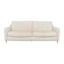 4.1 out of 5 stars 1,970. White Leather Tufted Sofa