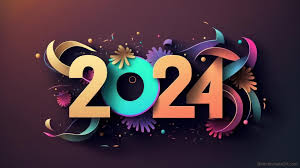 happy new year 2024 wallpaper hd