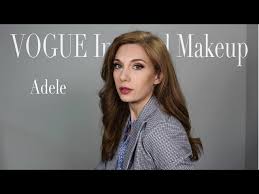 adele vogue inspired makeup tutorial