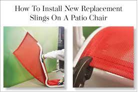 Fabric Sling Replacement Patio Chair