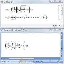 Microsoft Word 2007 Equation Editor