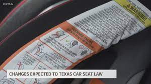 texas house bill updating car seat law