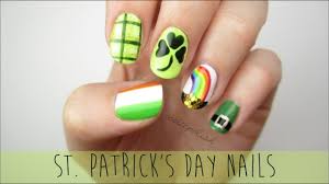 Patrick's day manicure glass design image via nail design for st. Nail Art For St Patrick S Day A Mini Guide Youtube