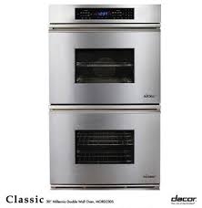 electric double wall oven