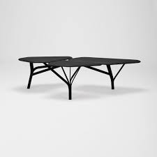 Horseshoe black laquered linen 60 coffee table options. Borghese Coffee Table Black Oak Top Rouse Home