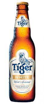 Try tiger beer, internationally renowned for its crisp refreshing taste and quality. Tiger White Witbier Asia Pacific Breweries
