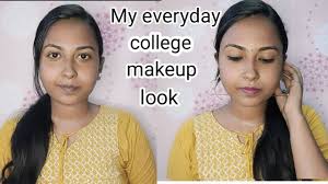 my everyday simple college makeup