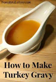how to make turkey gravy recipe with