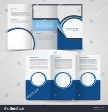 Two Sided Brochure Template Free Double Flyer Tri Fold