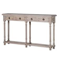 Distressed French Style Console Table