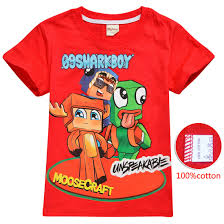 Submitted 21 days ago by tunmunda. 100 Moosecraft Unspeakable 09sharkboy Kids T Shirt Childrens Youtube Gaming Top