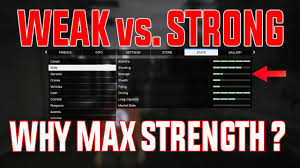 what does max strength do in gta 5