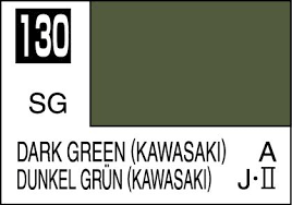 Mr Color Paint Dark Green Kawasaki