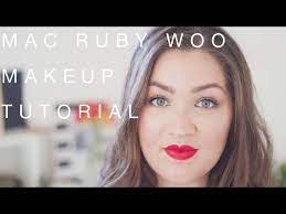 mac ruby woo makeup tutorial strobing