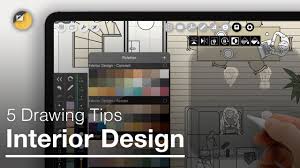 ipad drawing tips for interior design