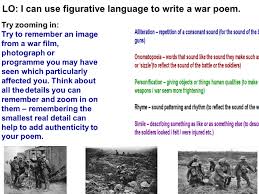 World War 1 Poetry Flip Chart And Resources