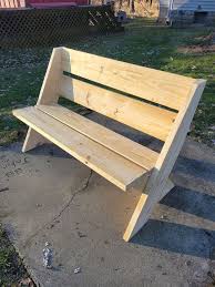 Outdoor Bench Build Plans Digital