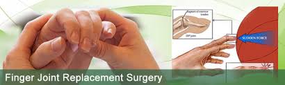 finger joint replacement surgery in