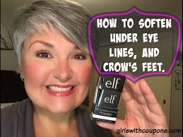 how to soften under eye lines and crow