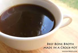 beef bone broth slow cooker my