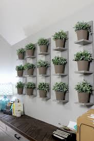 Wall Mounted Plant Shelves Diy Gray