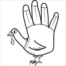 Turkey Feather Template Turkey Feather Pattern Coloring Page