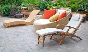 Metal Round Outdoor Day Beds For Garden