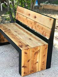 One of our favorites is a diy bench, which is always a great way to provide a practical and decorative accent both inside and out. Diy Modern Bench With Back Plus Bonus The Awesome Orange