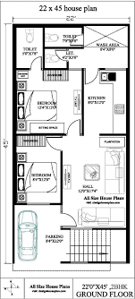 22 X 45 House Plan Top 2 22 By 45
