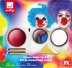 smiffys face paint kit clown