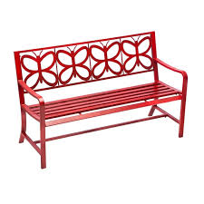 Red Erfly Bench Tin Lizzies