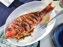 grilled stuffed whole snapper recipe