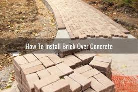Can You Put Brick Over Concrete