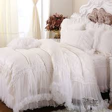 queen bedding sets white lace bedding
