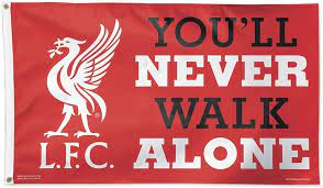 Whatever the inspiration, by 1965 liverpool fans could be heard belting out you'll never walk alone at wembley during the fa cup final win over leeds, with tv commentator kenneth wolstenholme. You Ll Never Walk Alone Liverpool Football Club Logo Amazon De Elektronik