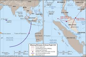 As with all plane routes, there are several options, but we took the coolest and fastest one: Malaysia Airlines Flight 370 Disappearance Description Facts Britannica