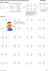 Live worksheets > english > math > adding and subtracting fractions. Worksheets By Math Crush Fractions